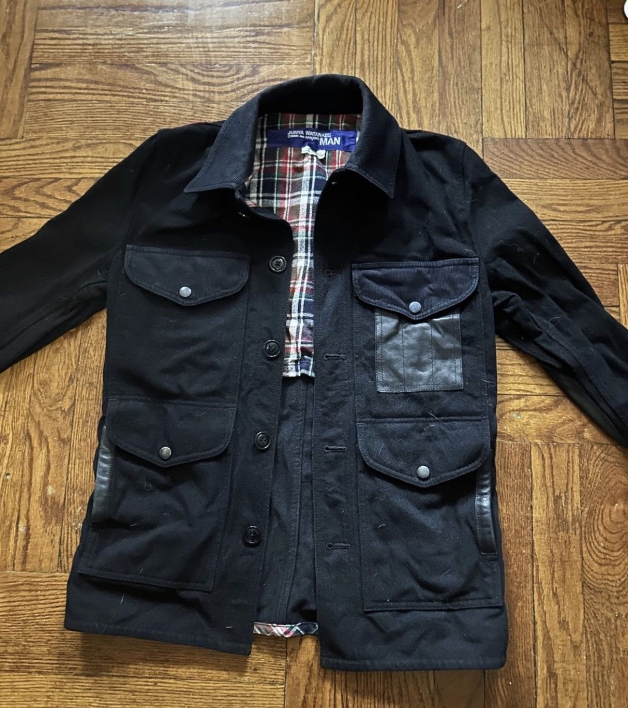 Comme des Garcons RARE GRAIL comme des garçons junya workwear patch jacket Size US S / EU 44-46 / 1 - 5 Thumbnail