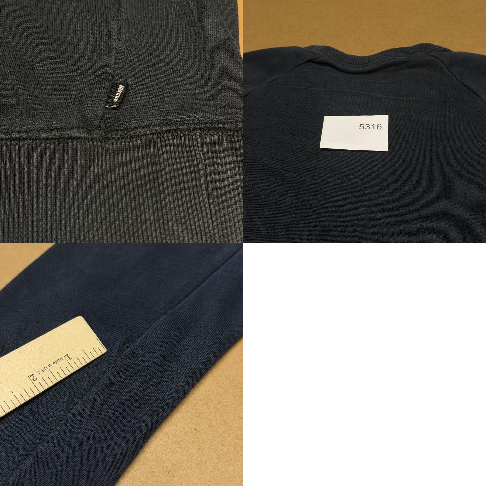 Nike Nike SB Sweatshirt Mens Small Blue Crewneck Bone Graphic Fleece Pullover Skateboarding Cotton Polyester Spandex Short Sleeve No, sorry Size US S / EU 44-46 / 1 - 9 Thumbnail