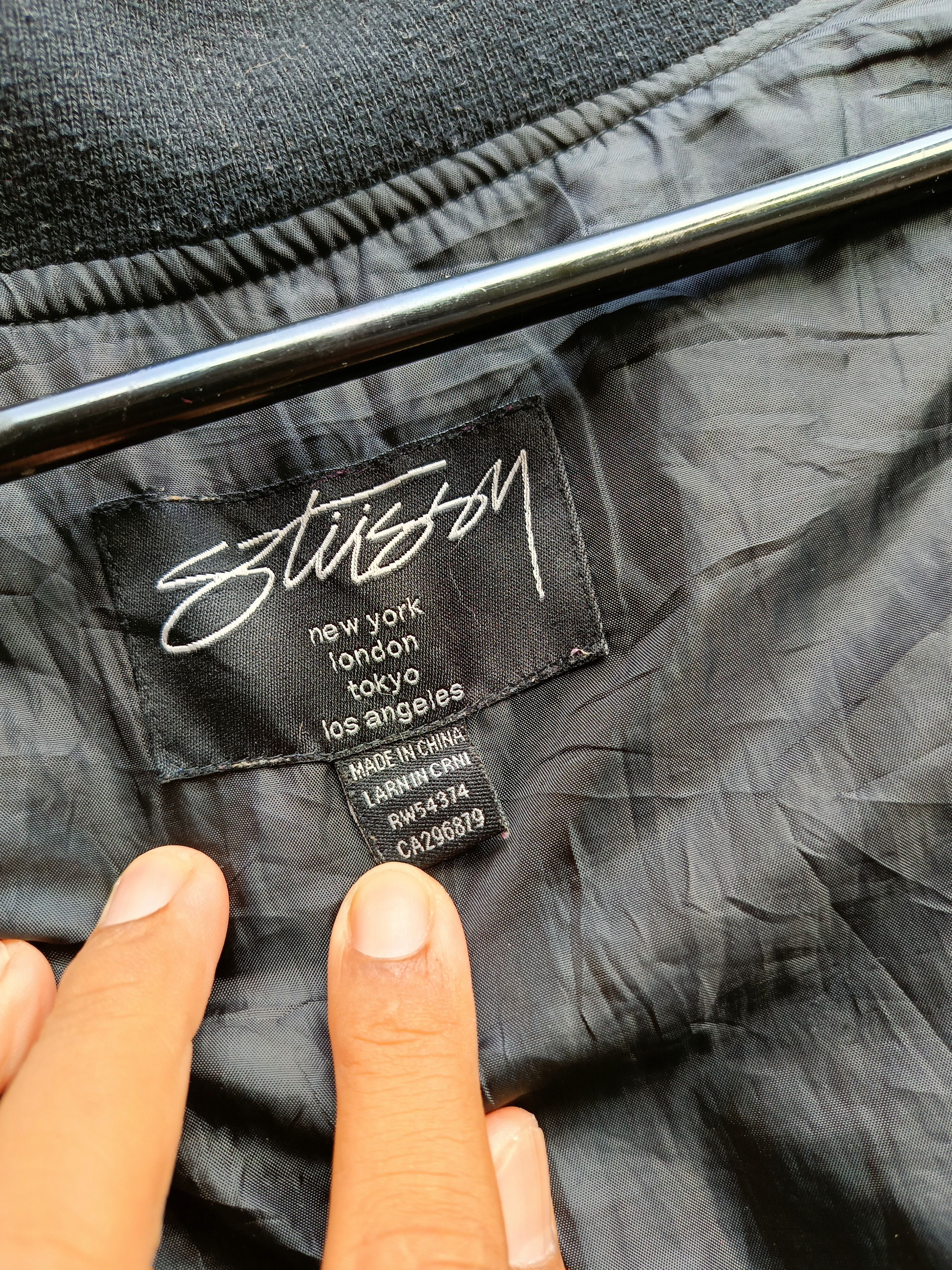 Stussy STUSSY DIAMOND BOMBER JACKET Size US M / EU 48-50 / 2 - 11 Thumbnail