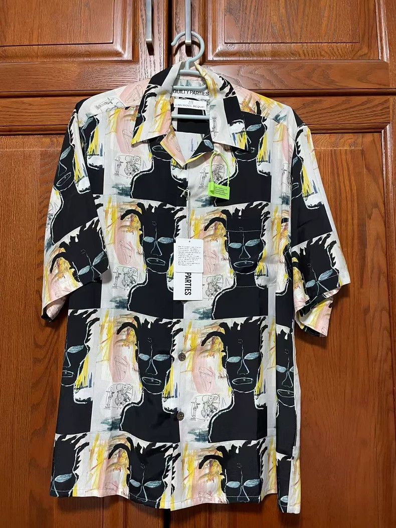 Wacko Maria Wacko Maria Basquiat Hawaiian Short Sleeve Shirt- DMC Size US S / EU 44-46 / 1 - 1 Thumbnail
