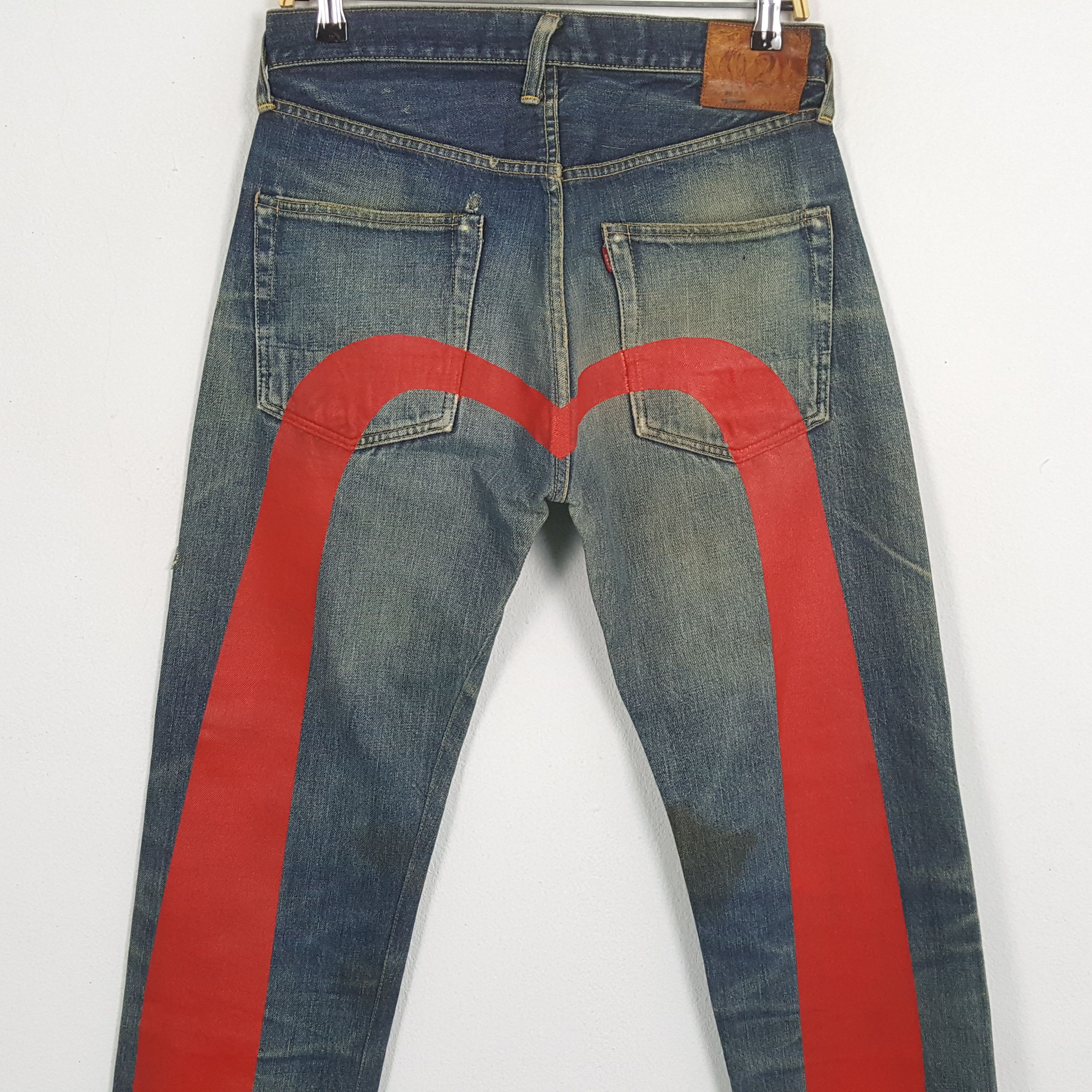 Evisu × Japanese Brand × Vintage Vintage EVIS Japanese Brand Daicock Custom Style Jeans Size US 29 - 2 Thumbnail