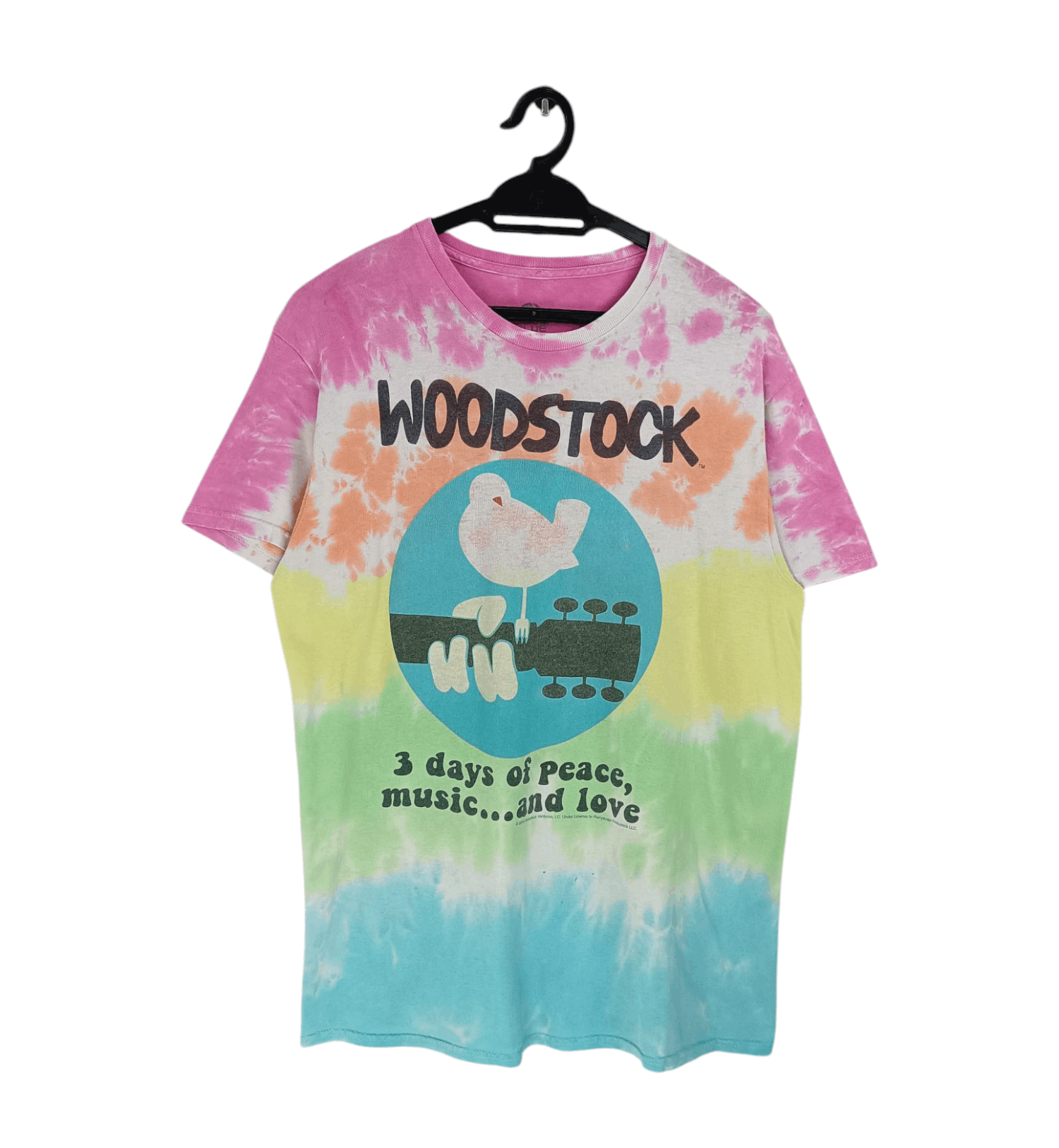 Liquid Blue VINTAGE WOODSTOCK MUSIC FESTIVAL TIE DYE TEE hippie rock Size US M / EU 48-50 / 2 - 1 Thumbnail
