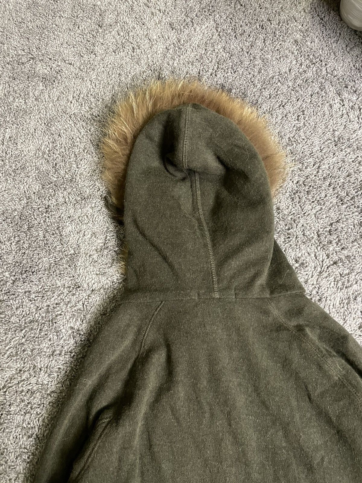 GOA GOA Fur Double Zipper Hoodie Size US XS / EU 42 / 0 - 12 Thumbnail