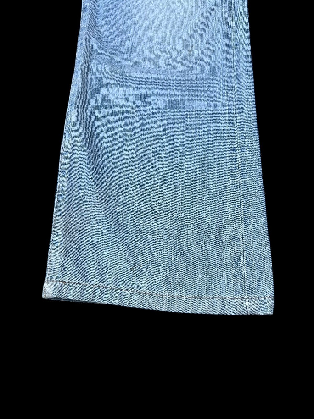 Edwin 2000s Edwin 505 Distressed Aging Mud Denim Selvedge Jeans Size US 32 / EU 48 - 13 Thumbnail