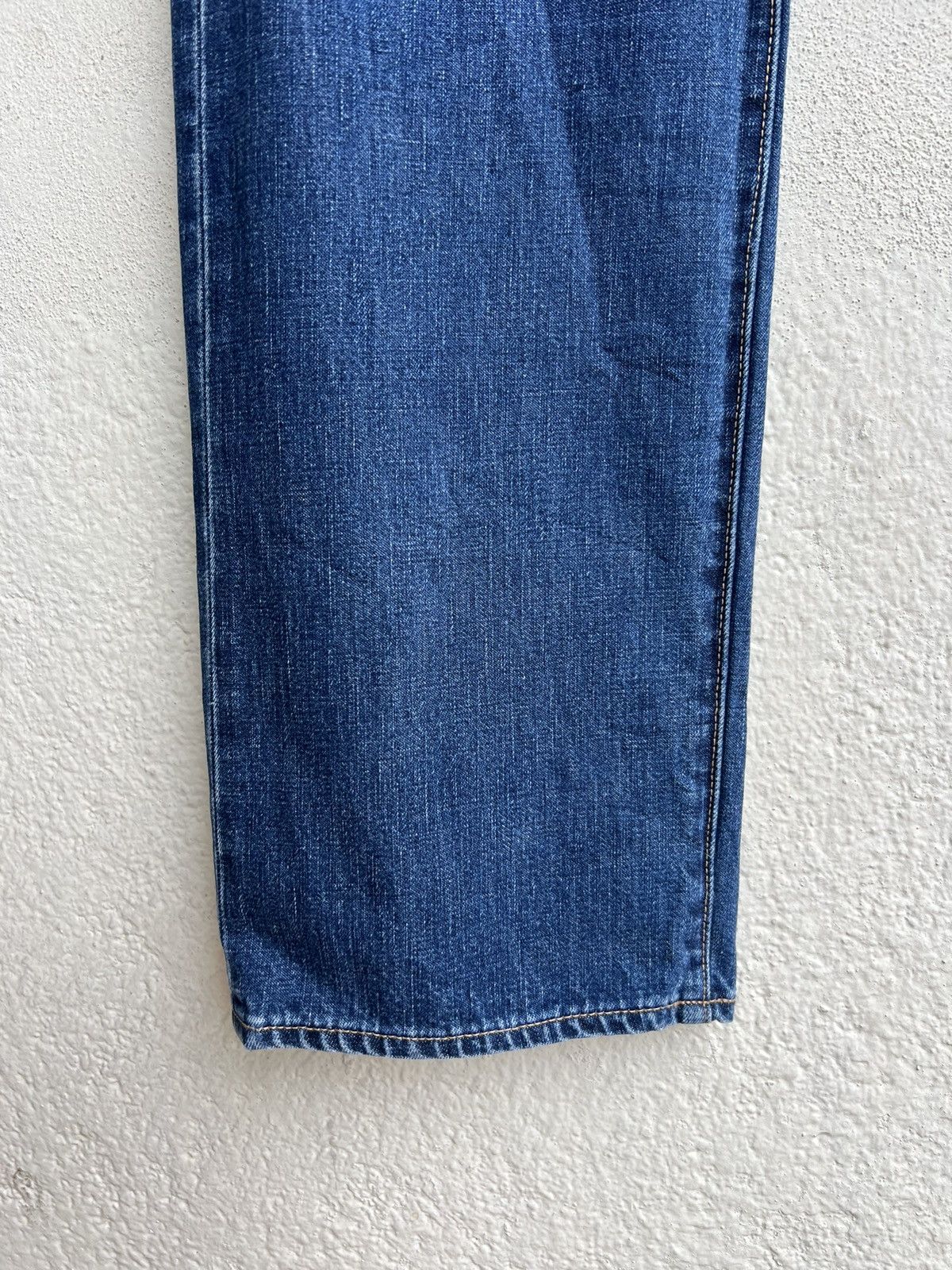 Bape Vintage A Bathing Ape Nigo Era Fade Blue Denim Jeans Size US 32 / EU 48 - 10 Thumbnail