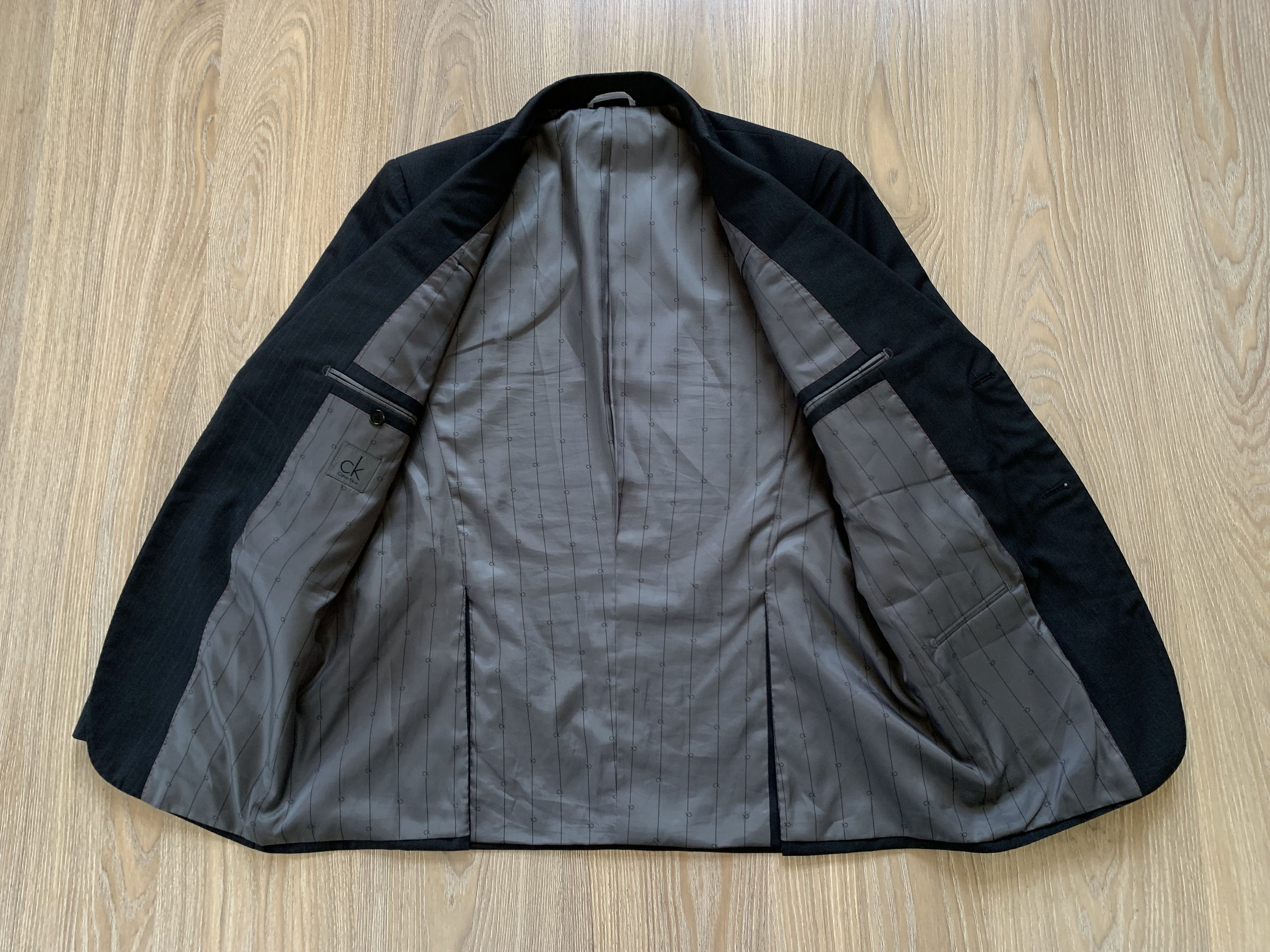Calvin Klein × Vintage Calvin Klein Classic Wool Blazer Jacket 54 Size 54R - 4 Thumbnail
