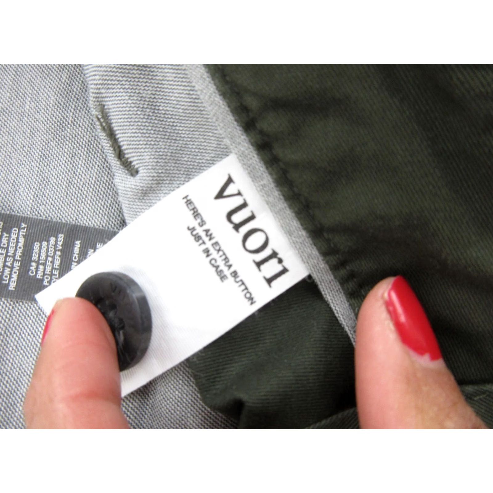 Vuori Vuori Mens Pants 34x29 Chino Straight Leg Green Stretch Casual Travel The Rise. The Shine. V433 Size US 34 / EU 50 - 7 Thumbnail