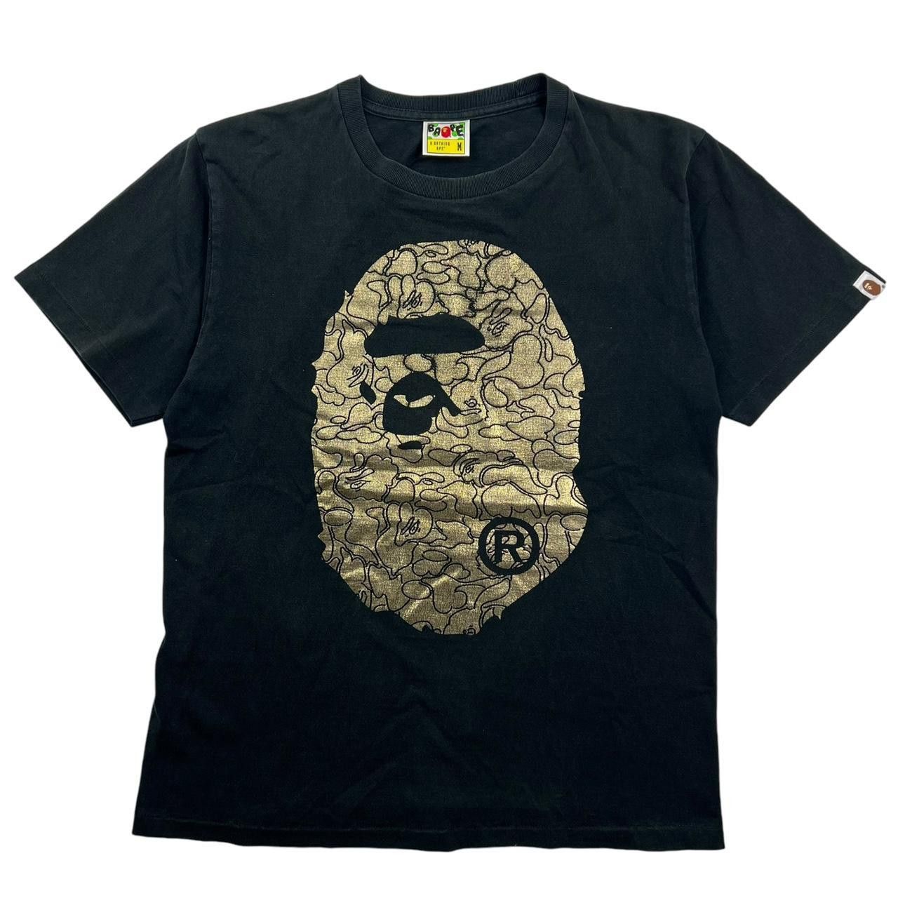 Bape Vintage Bape T-Shirt Gold Ape Head - Small Size US S / EU 44-46 / 1 - 1 Thumbnail