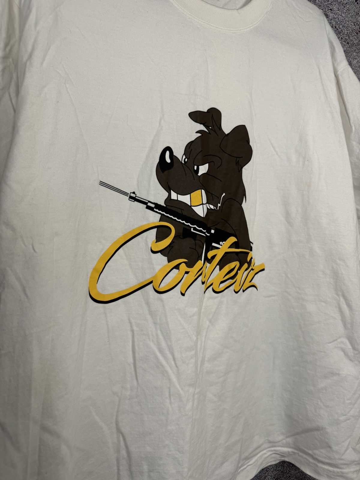 Corteiz Oversized Printed Logo T-Shirt Large