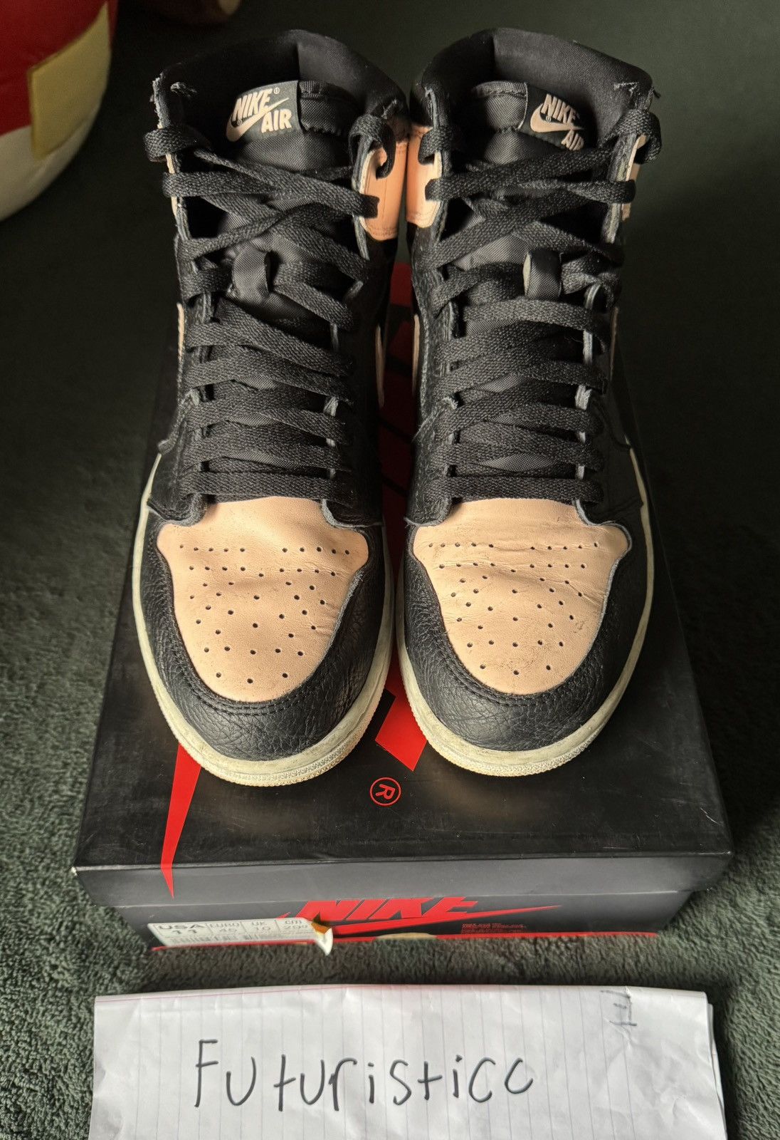 Jordan Brand × Nike Jordan 1 Crimson Tint Size US 11 / EU 44 - 2 Thumbnail