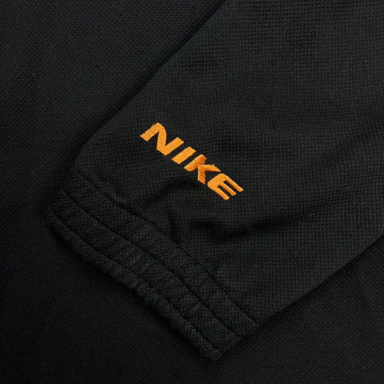 Nike × Vintage Vintage Nike Hoodie 1/2 Zip Athletic Basketball 90s Pullover Size US L / EU 52-54 / 3 - 3 Thumbnail