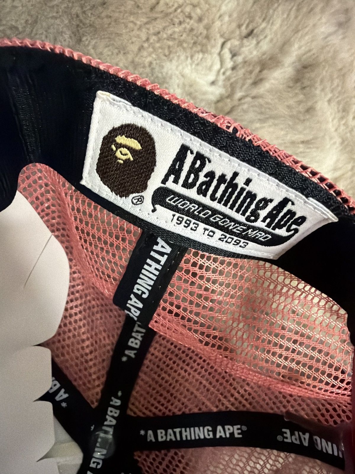 Bape Bape Trucker Hat Size ONE SIZE - 3 Thumbnail