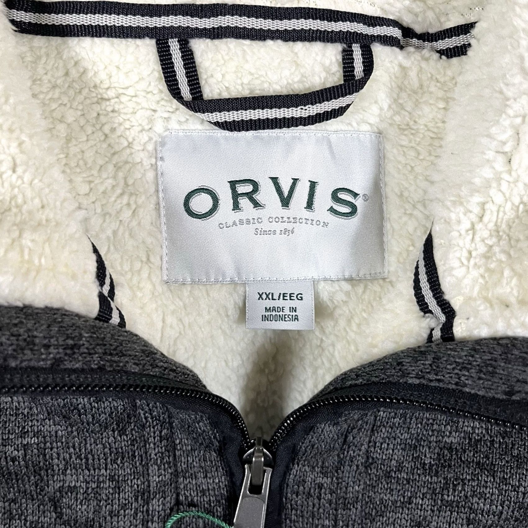 Orvis Orvis 1/4 Zip Pullover Mens 2XL Sherpa Lined Sweater Fleece New Hunting Fishing Shirt Category: Sweater Size US XXL / EU 58 / 5 - 3 Thumbnail