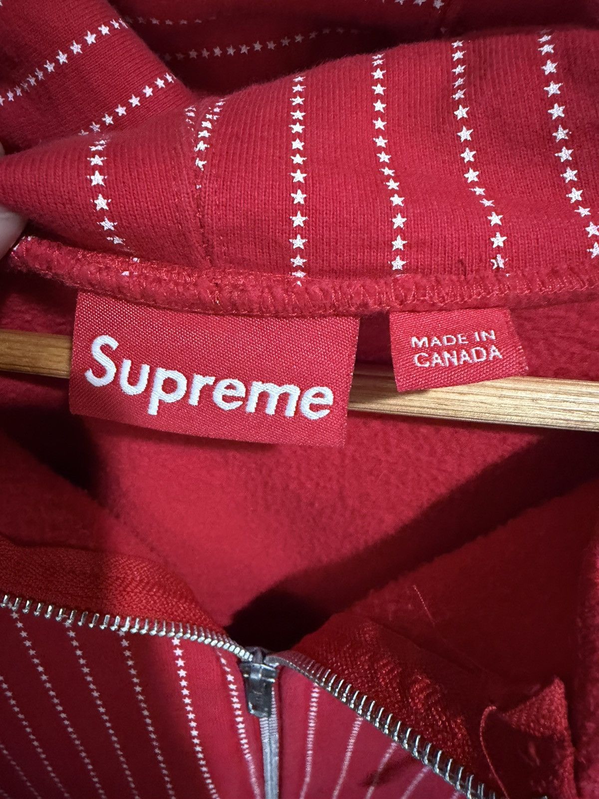 Supreme Supreme 2010 Star Pin Stripe Jacket Size US XL / EU 56 / 4 - 3 Thumbnail