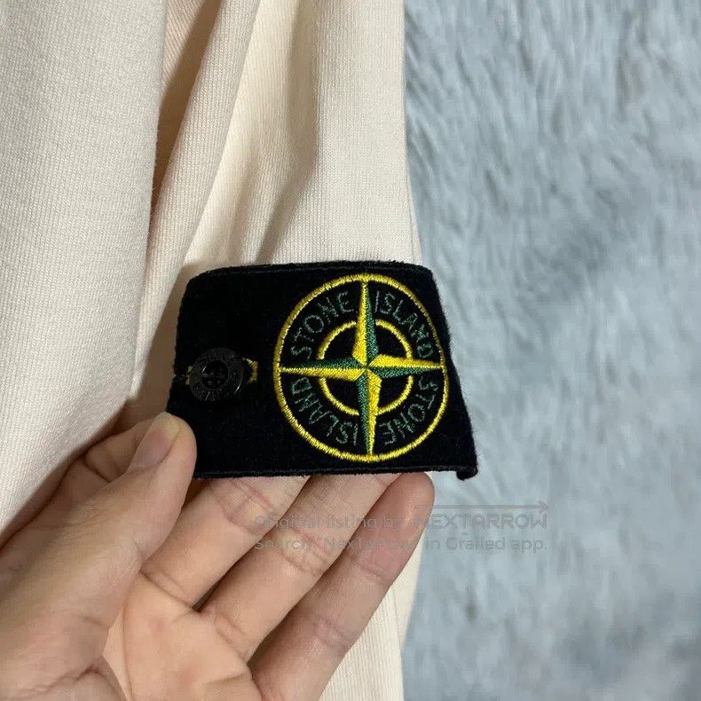 Stone Island Stone Island Round neck sweater basic sweater pale pink pi Size US M / EU 48-50 / 2 - 4 Thumbnail