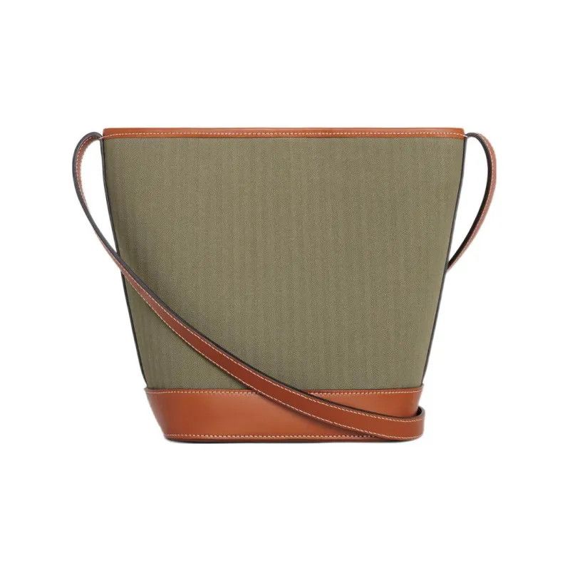 Celine o1bcso1str1024 Size: OS / Small Bucket Bag in Green/Tan Size ONE SIZE - 2 Thumbnail