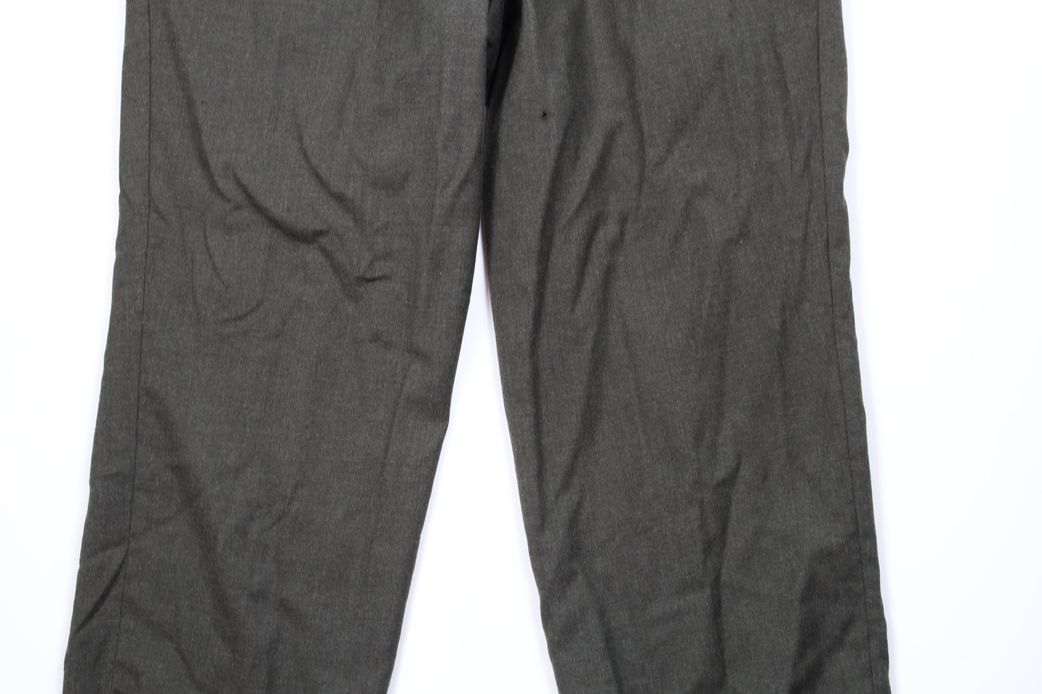Ralph Lauren Vintage 90s Chaps Ralph Lauren Wide Leg Chino Pants Green Size US 34 / EU 50 - 10 Thumbnail