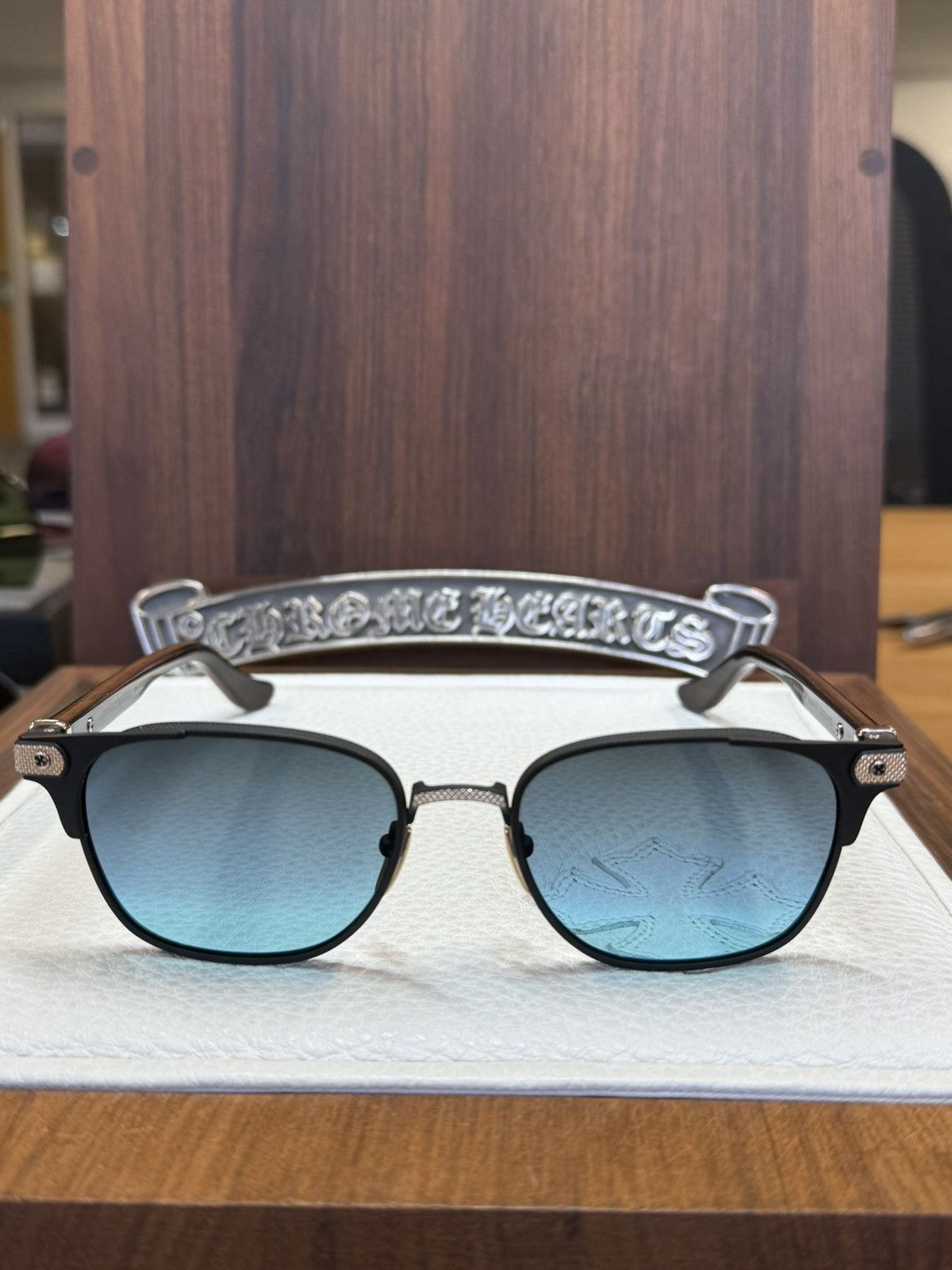 Chrome Hearts Chrome Hearts Gitenhed Sunglasses Size ONE SIZE - 5 Thumbnail