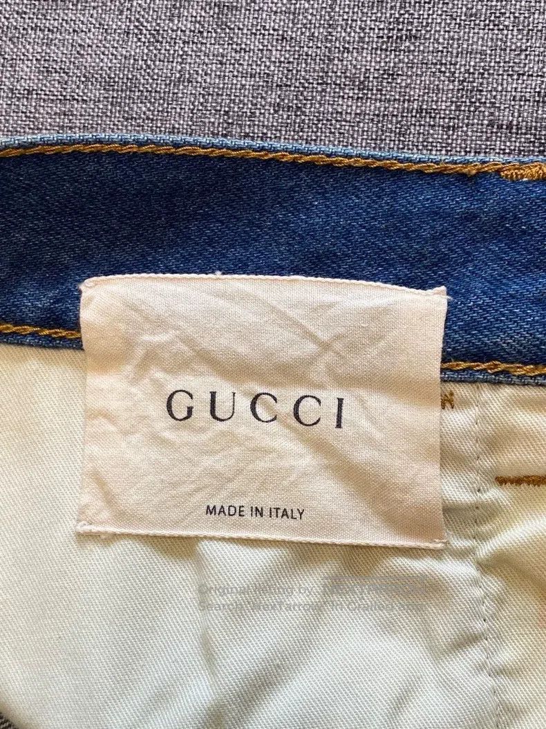 Gucci Gucci Tie-dyed printed rivet jeans Size US 32 / EU 48 - 8 Thumbnail