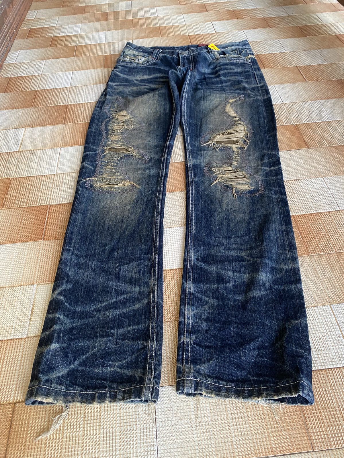 Vintage cotton farm denim