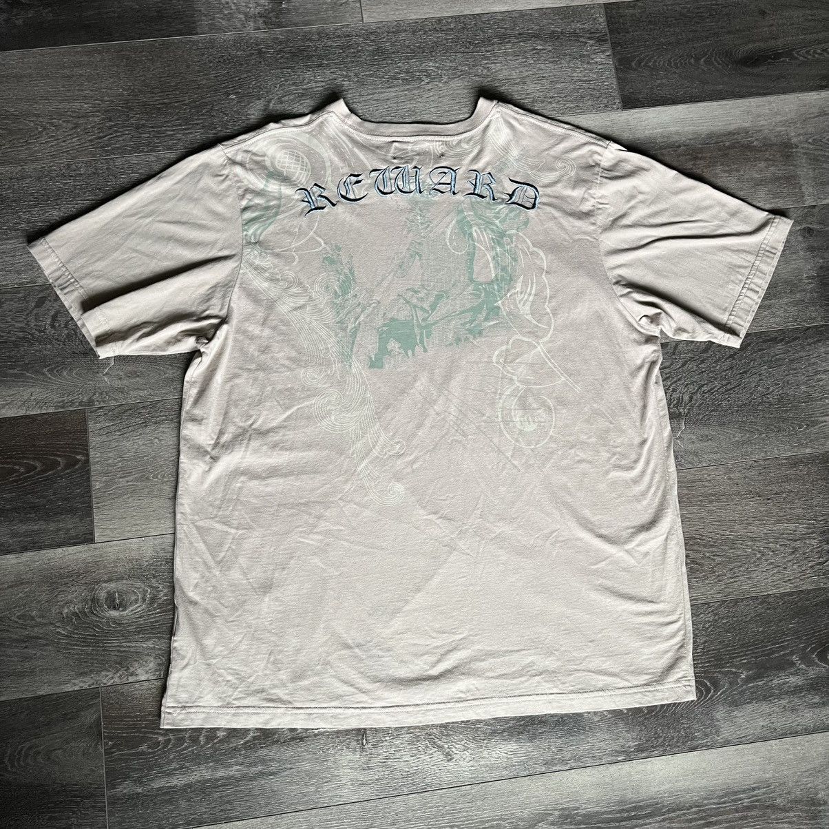 Affliction × Vintage Vintage 2000s Affliction Style Reason Avant Garde Logo Tee Size US XXL / EU 58 / 5 - 2 Thumbnail