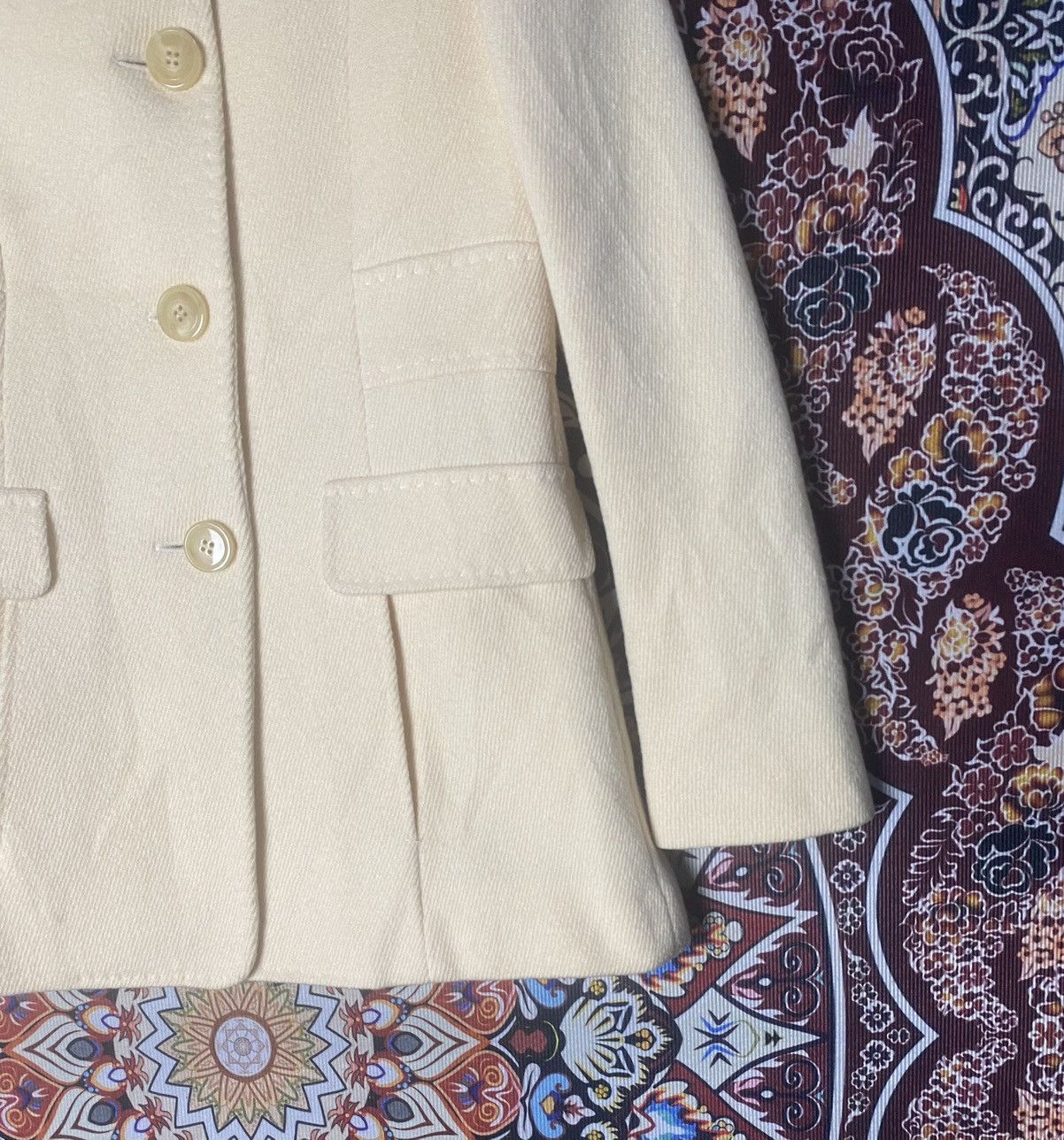 Max Mara Vintage Max Mara Wool Jacket Size M / US 6-8 / IT 42-44 - 6 Thumbnail