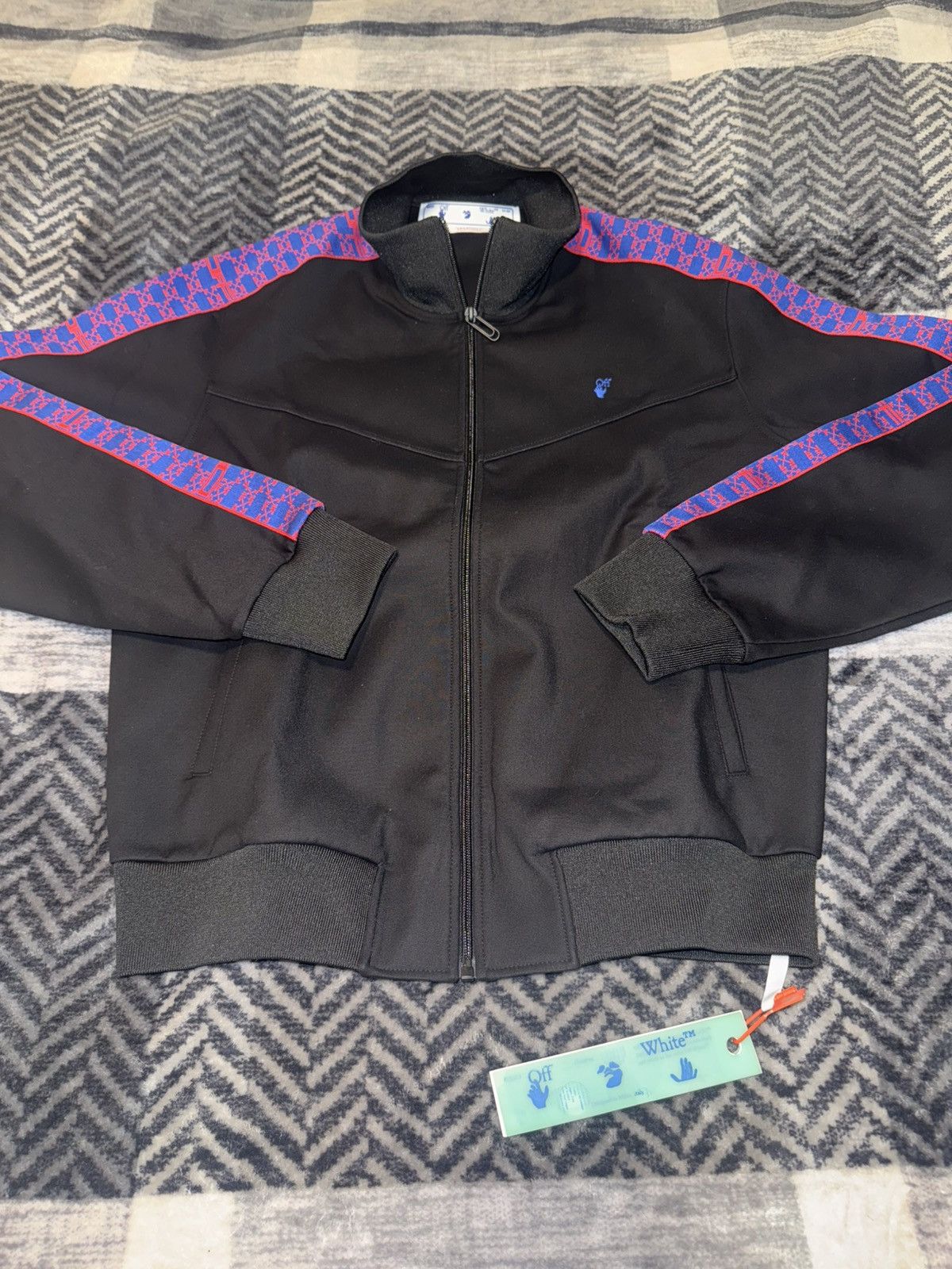 Off-White Off-White Monogram Band TrackTop Size US M / EU 48-50 / 2 - 1 Thumbnail