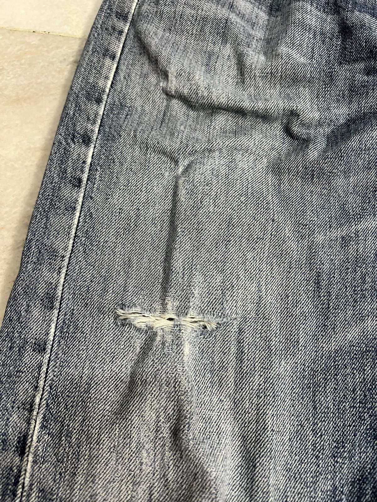 If Six Was Nine × Levi's 💥Baggy💥Vintage Levis 501 Distressed Jeans Size US 33 - 7 Thumbnail