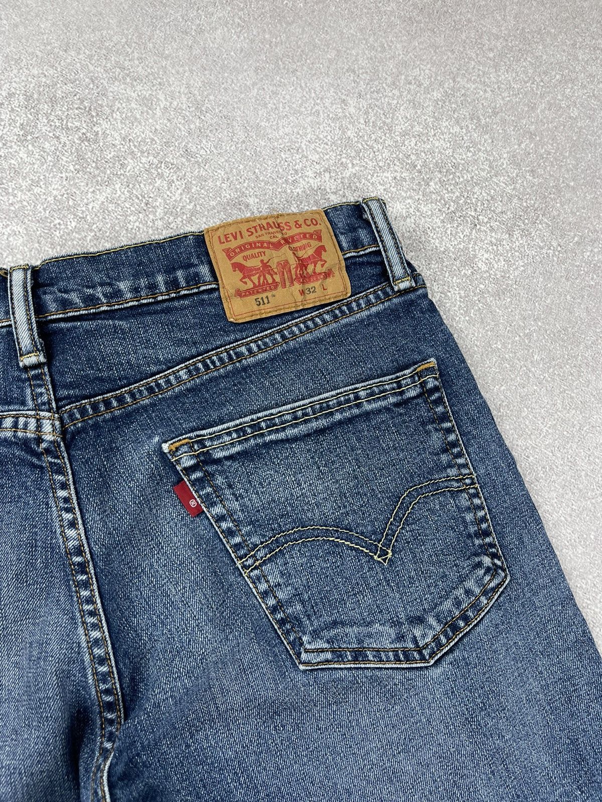 Levi's Levis Washed Blue Denim Shorts Size 32 Size US 32 / EU 48 - 7 Thumbnail