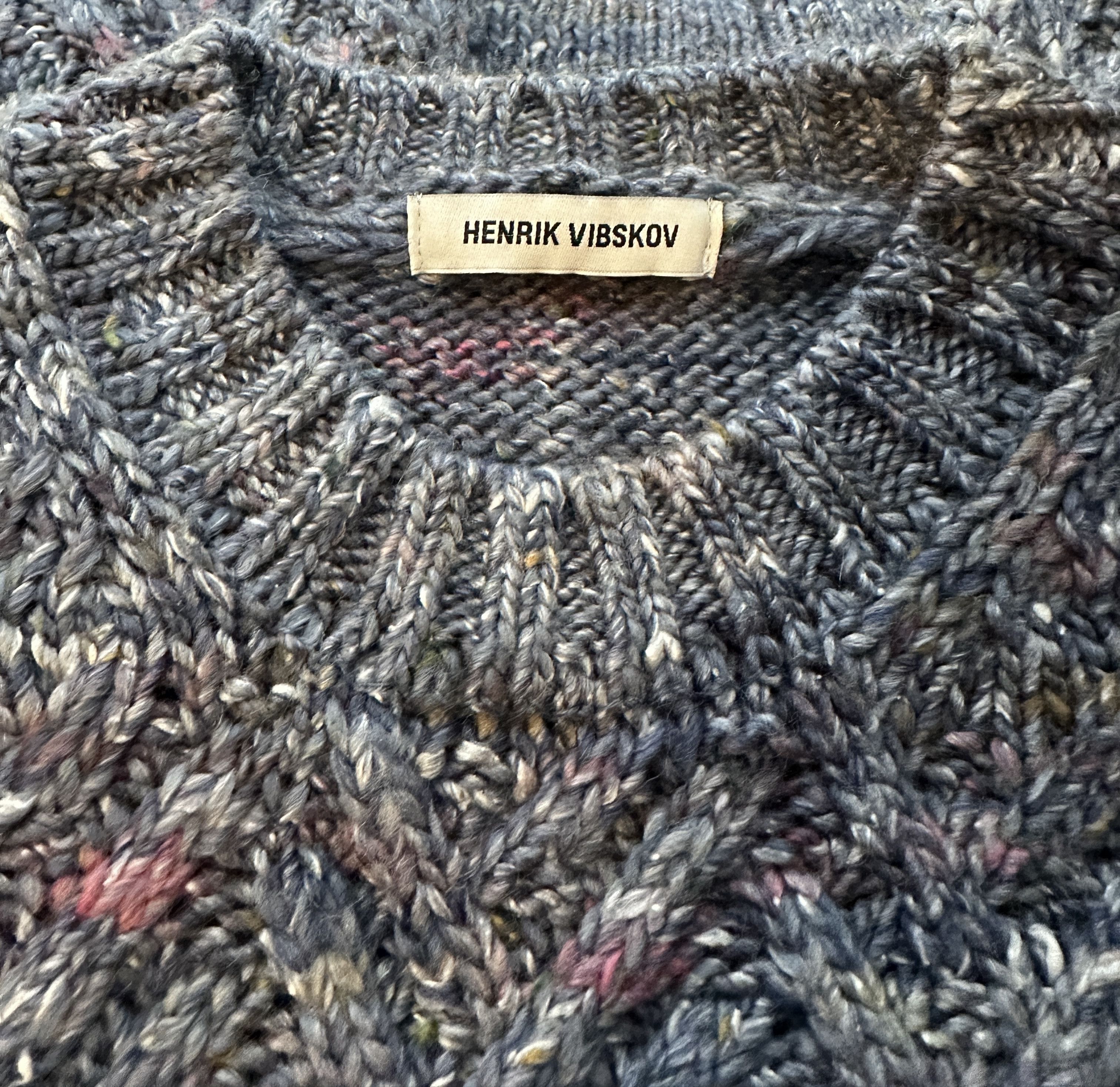 Henrik Vibskov Poncho Oversize Sweater Size ONE SIZE - 8 Thumbnail