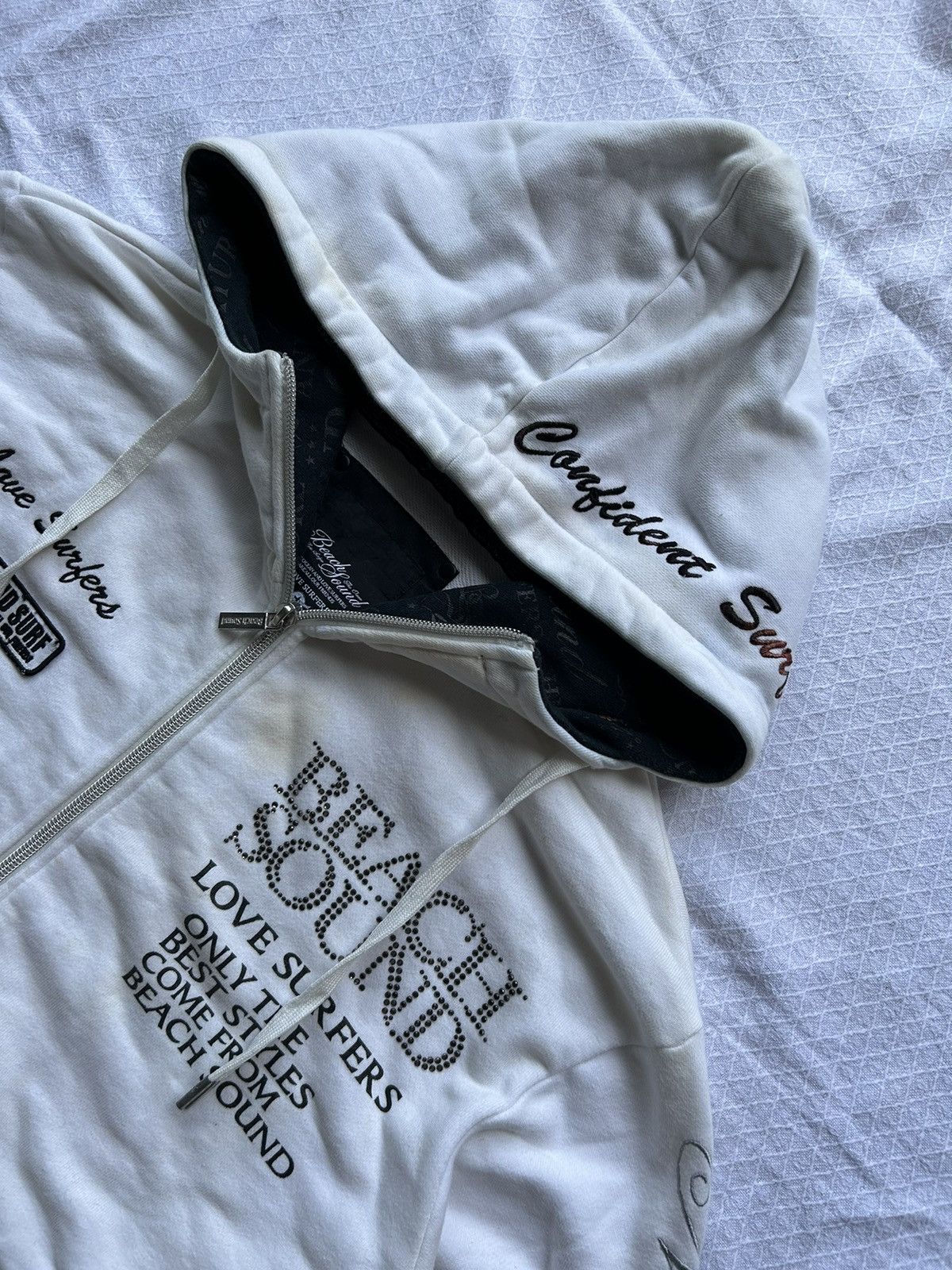 Japanese Brand Japanese Beach Sound Love Surfers Zip Hoodie Size US L / EU 52-54 / 3 - 5 Thumbnail