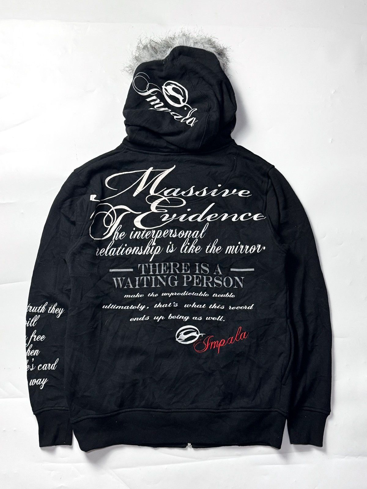 If Six Was Nine × Japanese Brand × Le Grande Bleu (L.G.B.) Impala Fur Hoodie Size US M / EU 48-50 / 2 - 2 Thumbnail