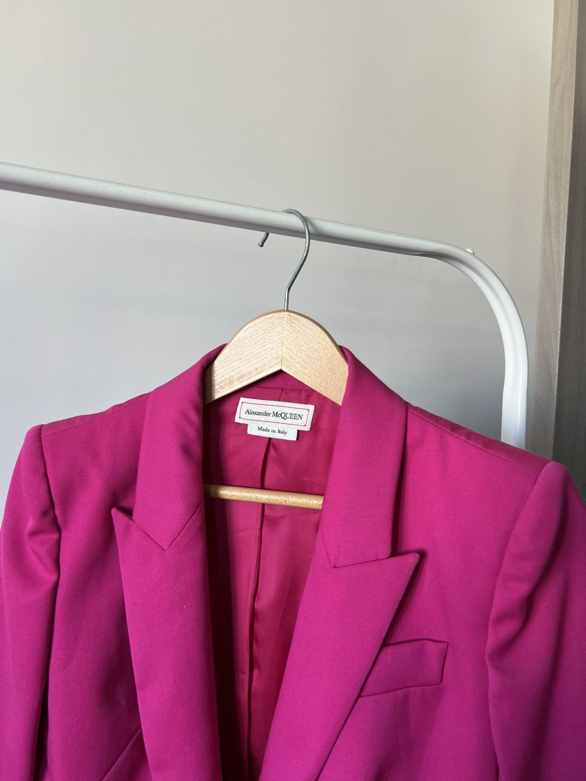 Alexander McQueen 💰Best Offer Alexander McQueen Blazer Jacket Pink RRP 3000$ Size S / US 4 / IT 40 - 8 Thumbnail