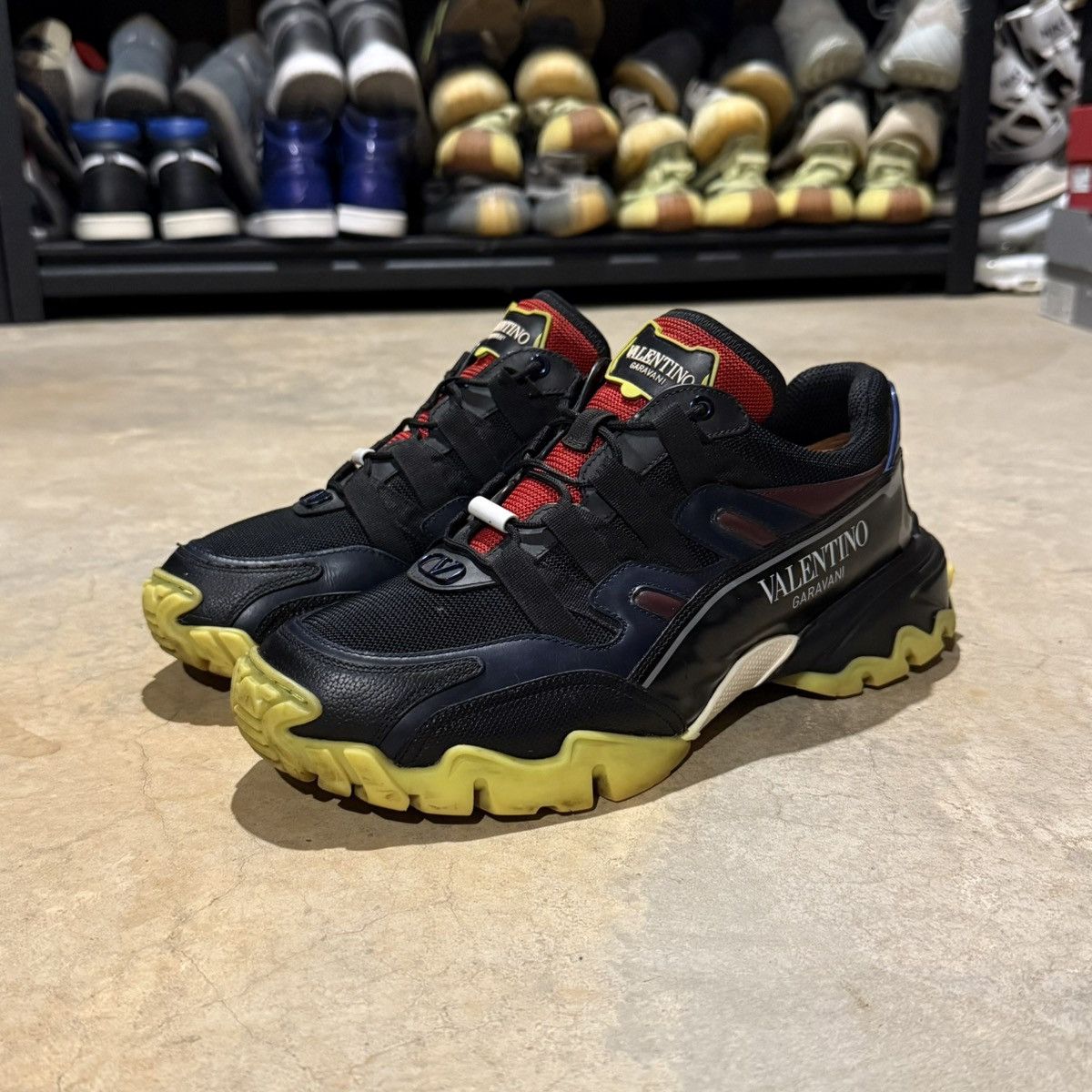 Valentino Valentino Garavani Climbers Trainer Black Multi US 9 Size US 9 / EU 42 - 2 Thumbnail