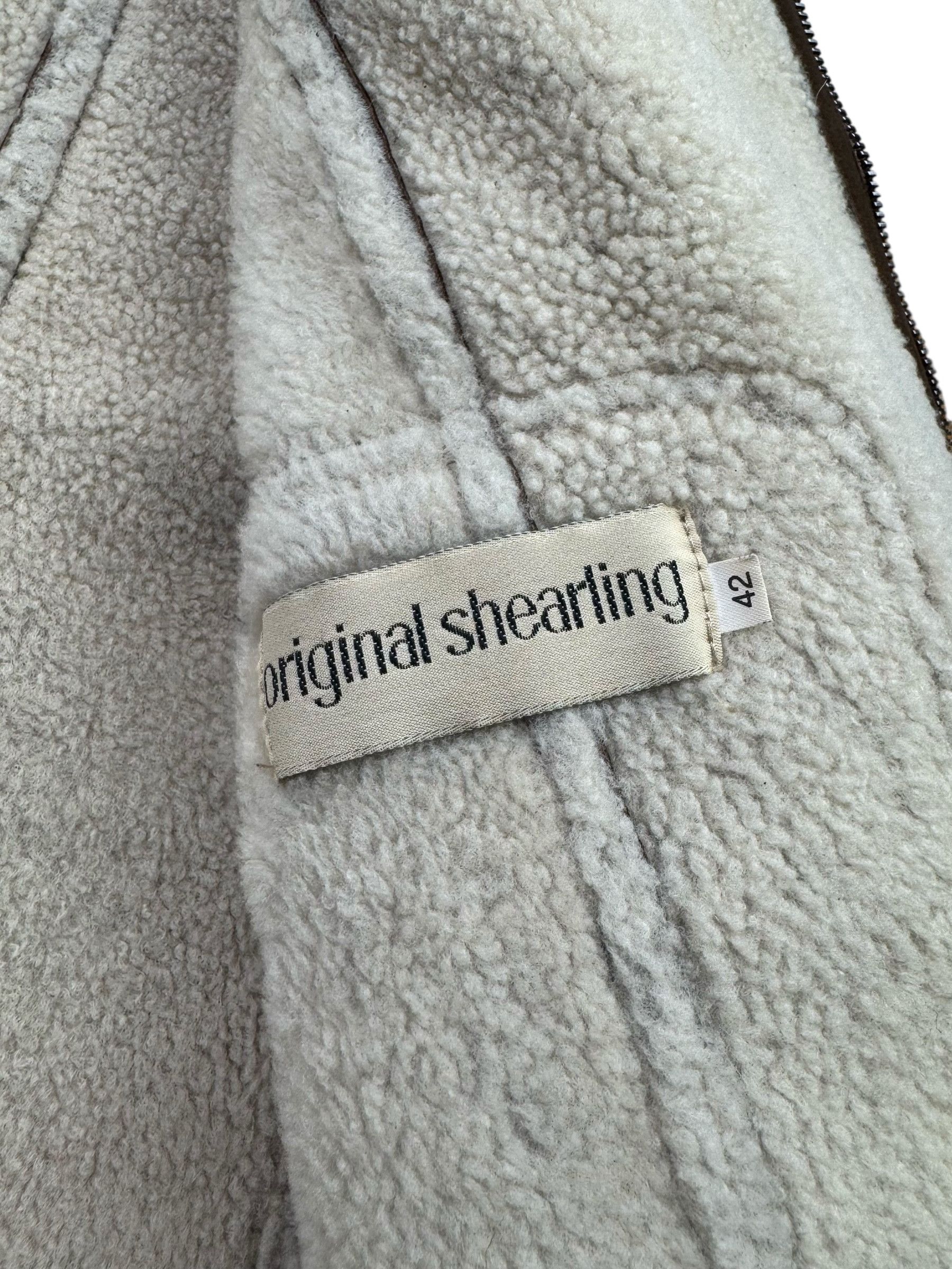 Japanese Brand Cropped Real Sheepskin Jacket From The 90's(V94) Size S / US 4 / IT 40 - 7 Thumbnail