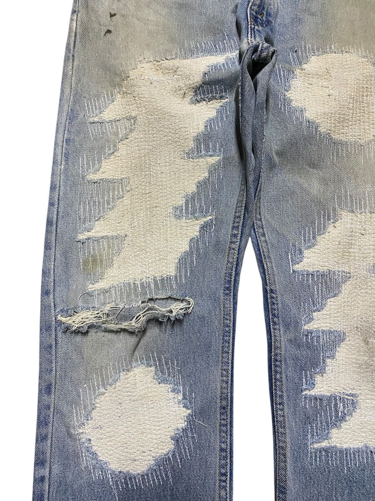 Levi's Levis 505 Distressed Jean Size US 32 / EU 48 - 7 Thumbnail