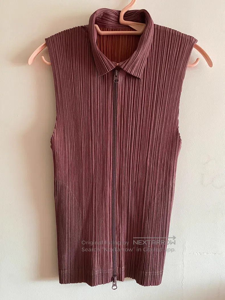 Issey Miyake Issey Miyake Zipper Vest Size L / US 10 / IT 46 - 1 Thumbnail