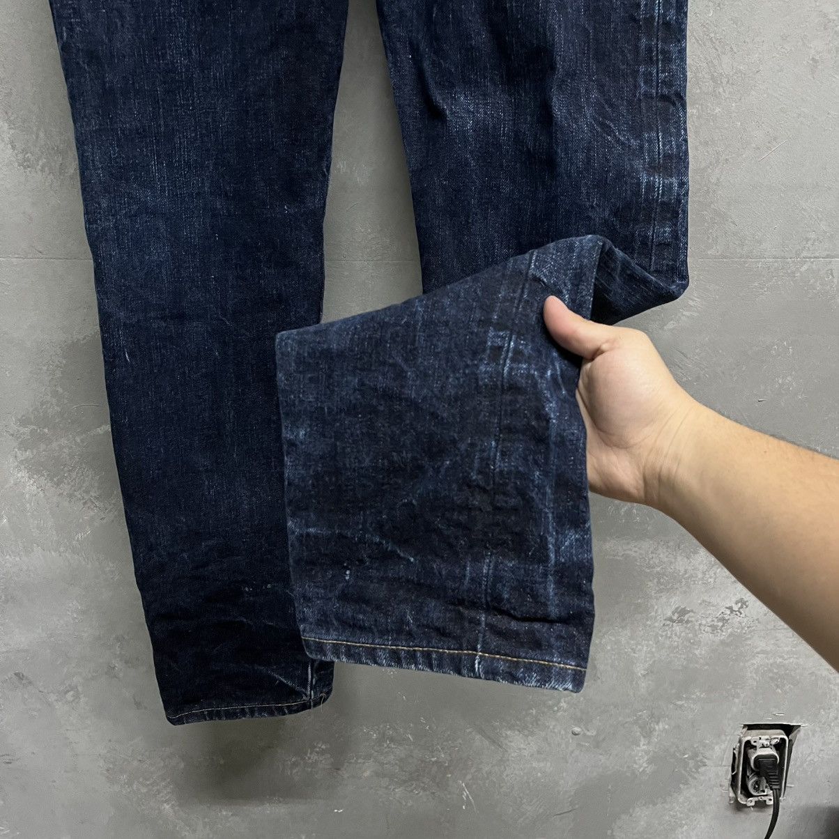 Naked & Famous Naked & Famous x Dragon Ball Z “Vegeta” Selvedge Denim Rare Size US 34 / EU 50 - 22 Thumbnail