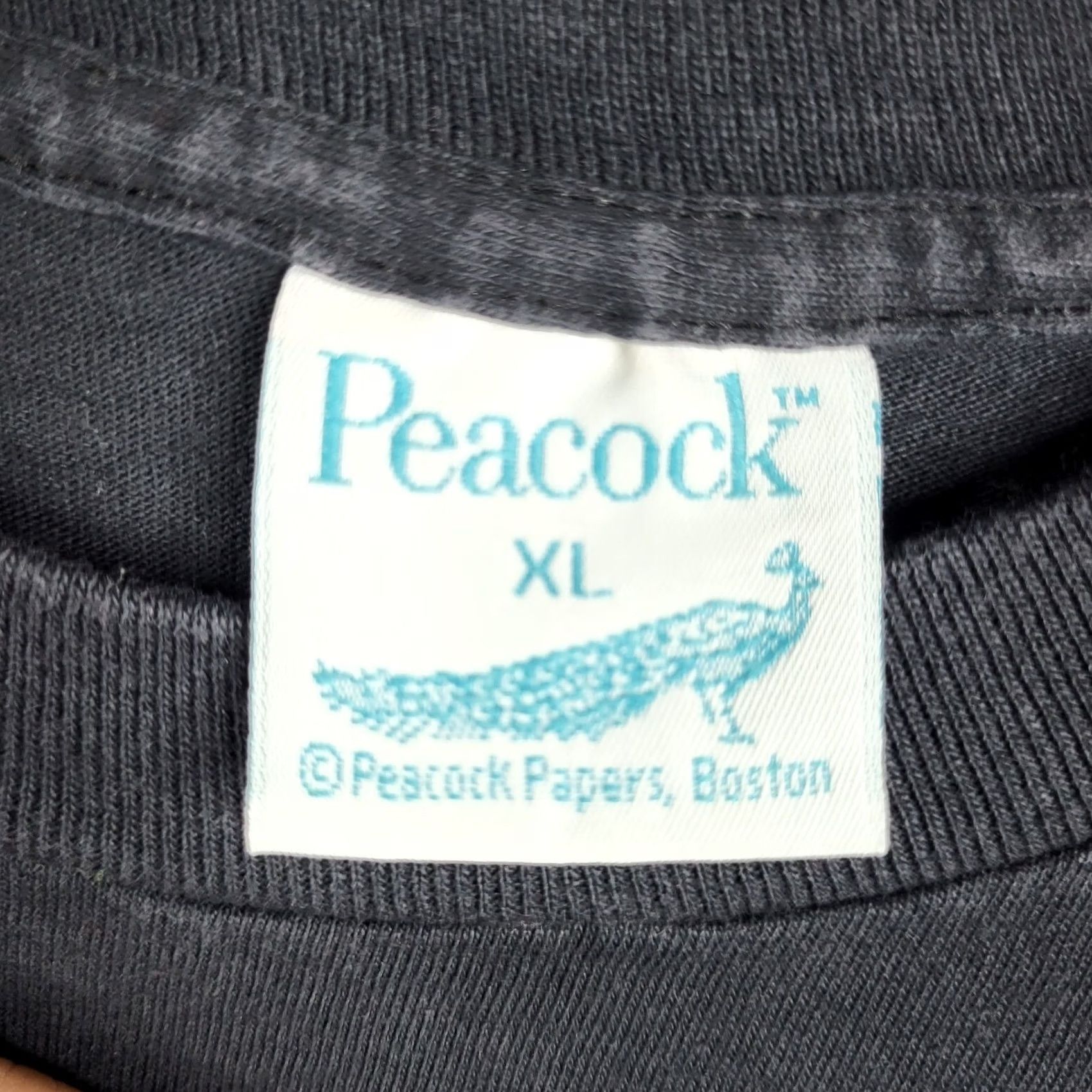 Vintage VINTAGE Peacock Shirt XL Unisex Adult Short sleeve Witch famous print Size XL / US 12-14 / IT 48-50 - 2 Thumbnail