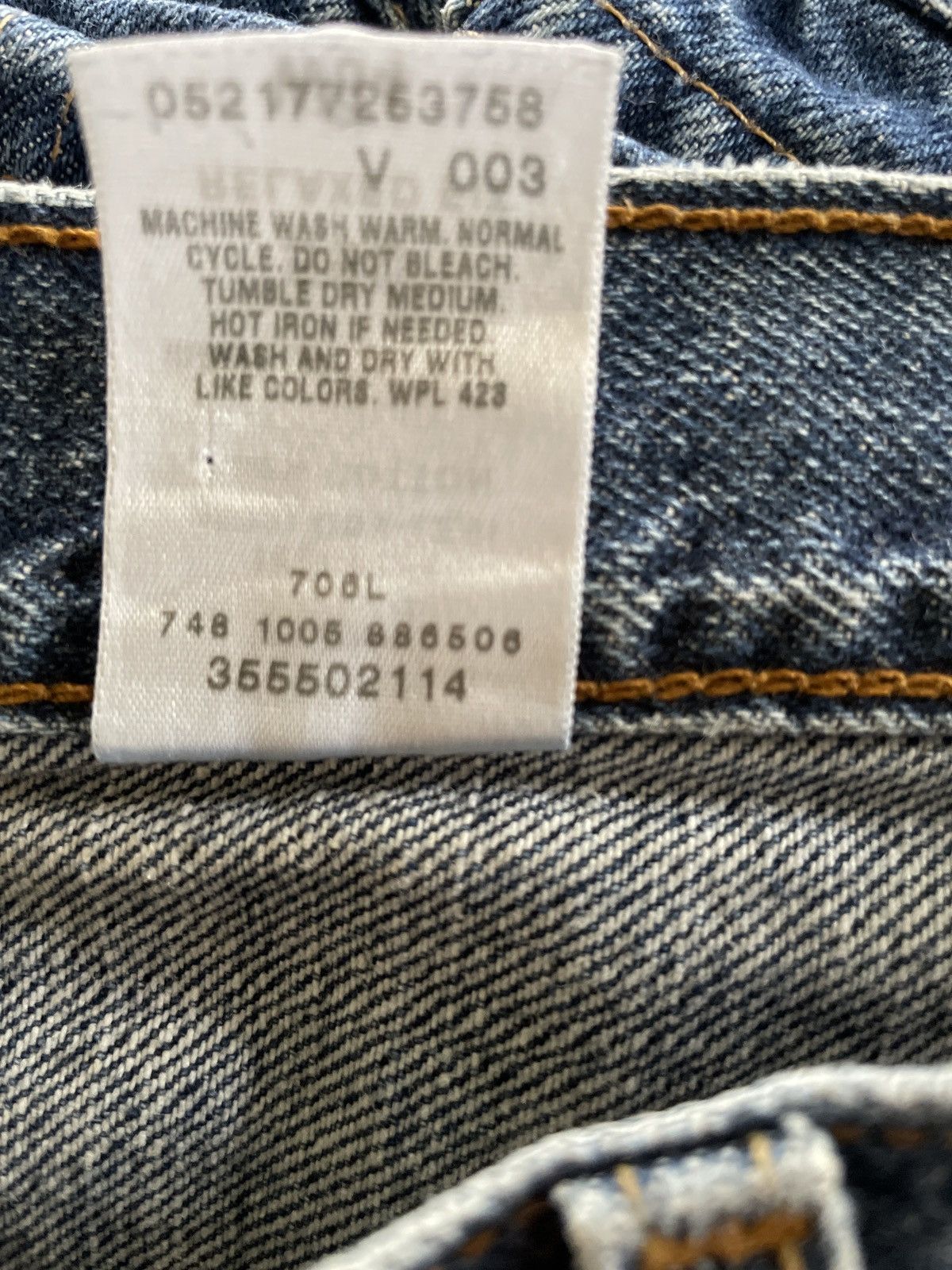 Levi's × Vintage Levi’s 550 Blue Denim Jean Shorts Size 34 Jorts Relaxed Fit Size US 34 / EU 50 - 10 Thumbnail