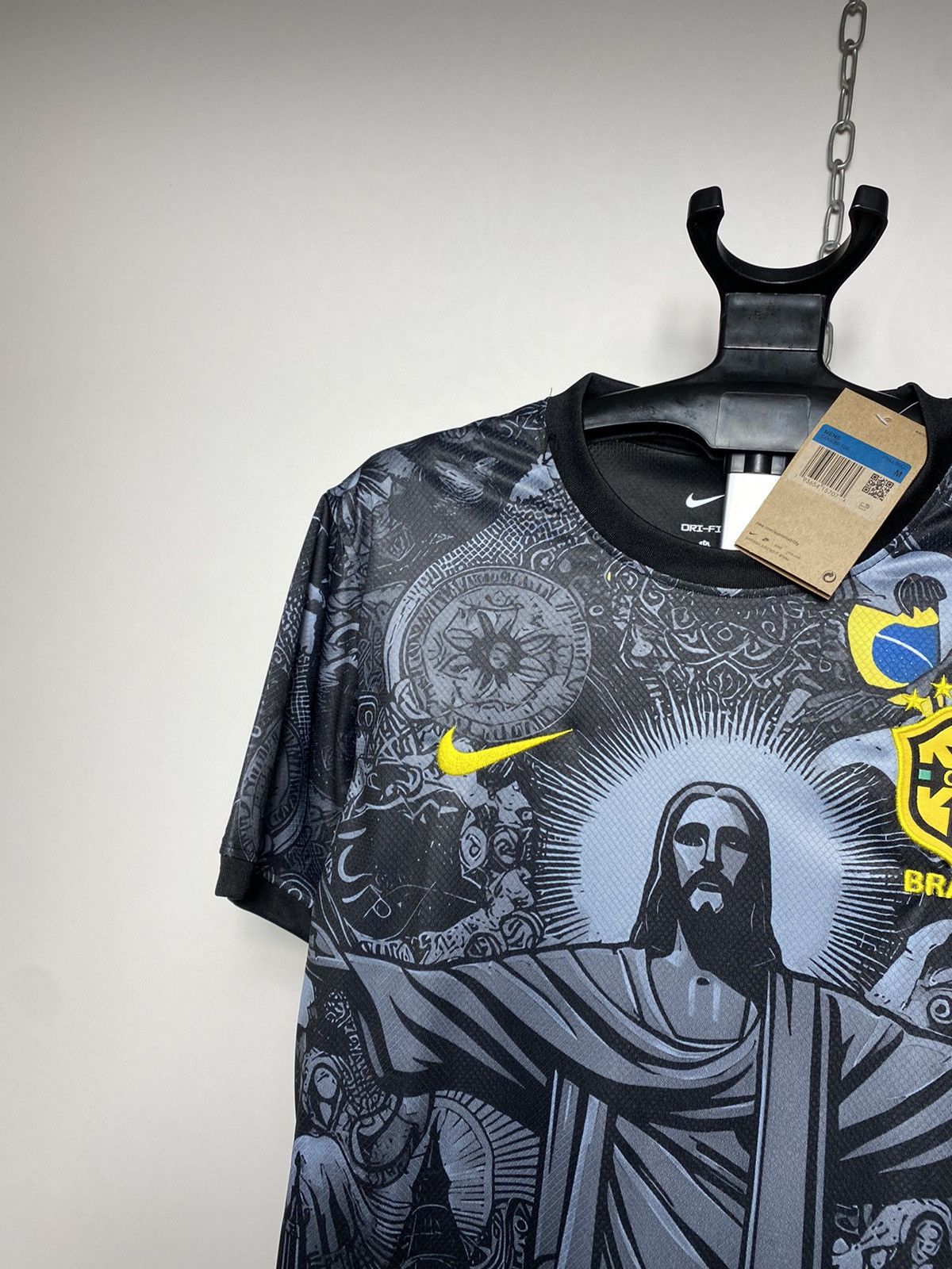 Other Nike Brazil Full Print Jesus Hype Blockcore Jersey Size US M / EU 48-50 / 2 - 3 Thumbnail