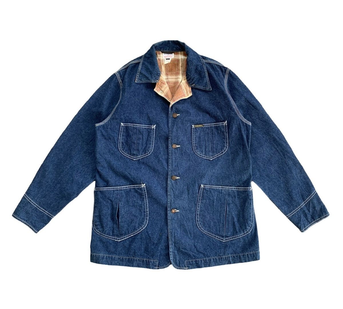 Indigo Sanjego Genuine Indigo Denim Jacket Size US L / EU 52-54 / 3 - 1 Thumbnail