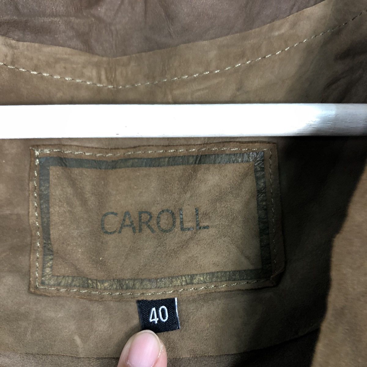 Japanese Brand 🔥Vtg Long Jacket Genuine Leather Caroll Cowboy Design Size US M / EU 48-50 / 2 - 14 Thumbnail
