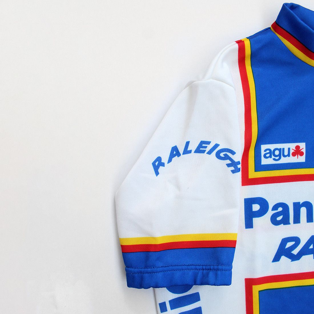 Vintage 80s NOS Agu Team PANASONIC RALEIGH cycling jersey t-shirt S Size L / US 10 / IT 46 - 6 Thumbnail