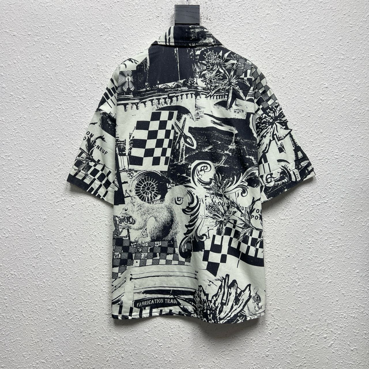 Louis Vuitton LOUIS VUITTON LV Paris Collage Patchwork Short Sleeve Denim Size US M / EU 48-50 / 2 - 2 Thumbnail