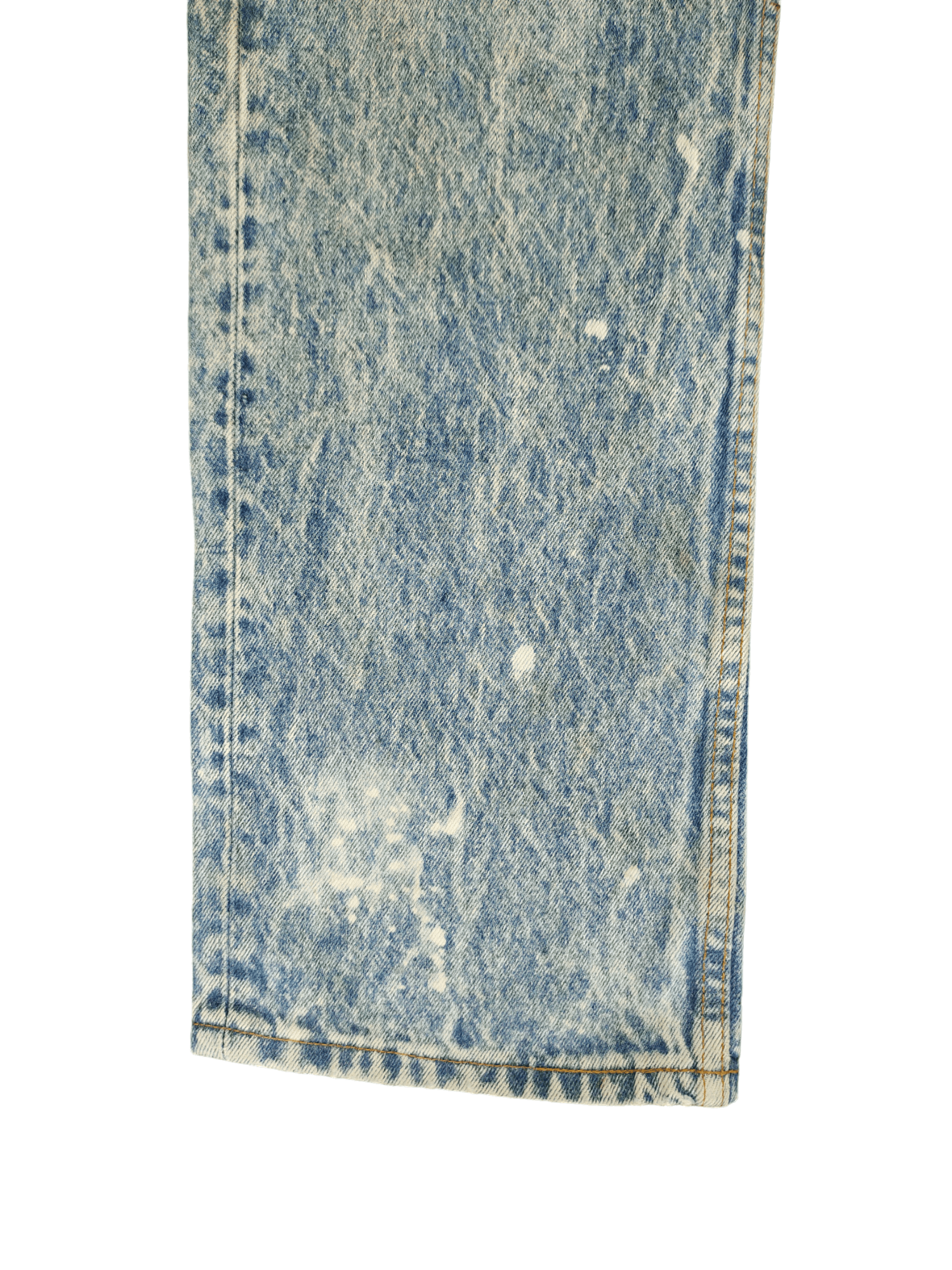Levi's Size 31x32.5 Vintage 90s Levis 501 Acid Wash Jean Distressed Size US 31 - 8 Thumbnail