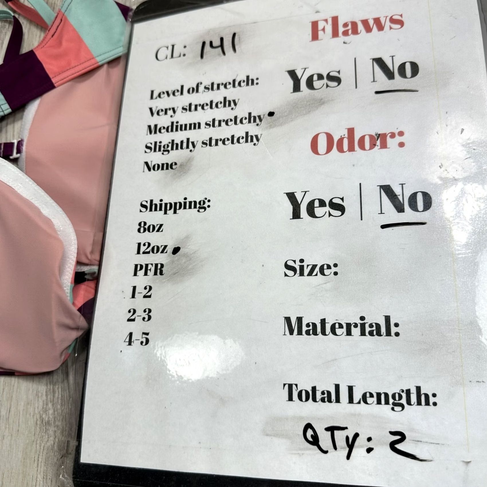 Tanya Taylor Tanya Taylor Swim Bikini Top Poppy Pink Purple Stripe L NWT Womens Top Strap Spaghetti Recycled Polyamide Size L / US 10 / IT 46 - 6 Thumbnail