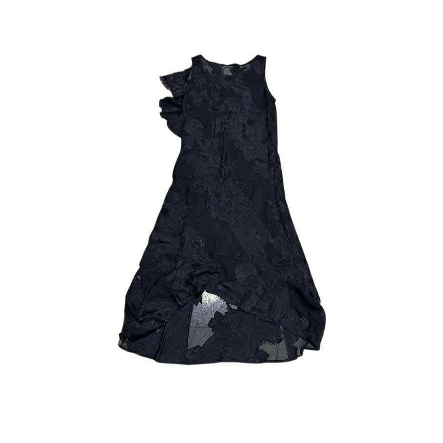 Dries Van Noten 🔥Archived Dries Van Noten Frill Ruffle Asymmetric Dress Size XS / US 0-2 / IT 36-38 - 8 Thumbnail