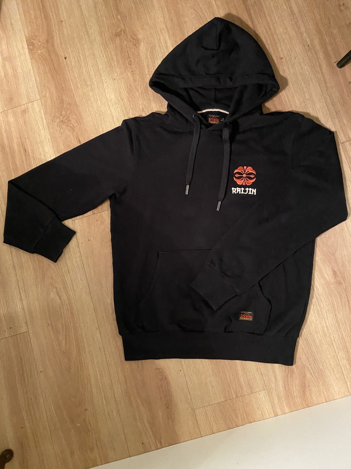 Evisu Evisu hoodie in black Size US L / EU 52-54 / 3 - 1 Thumbnail