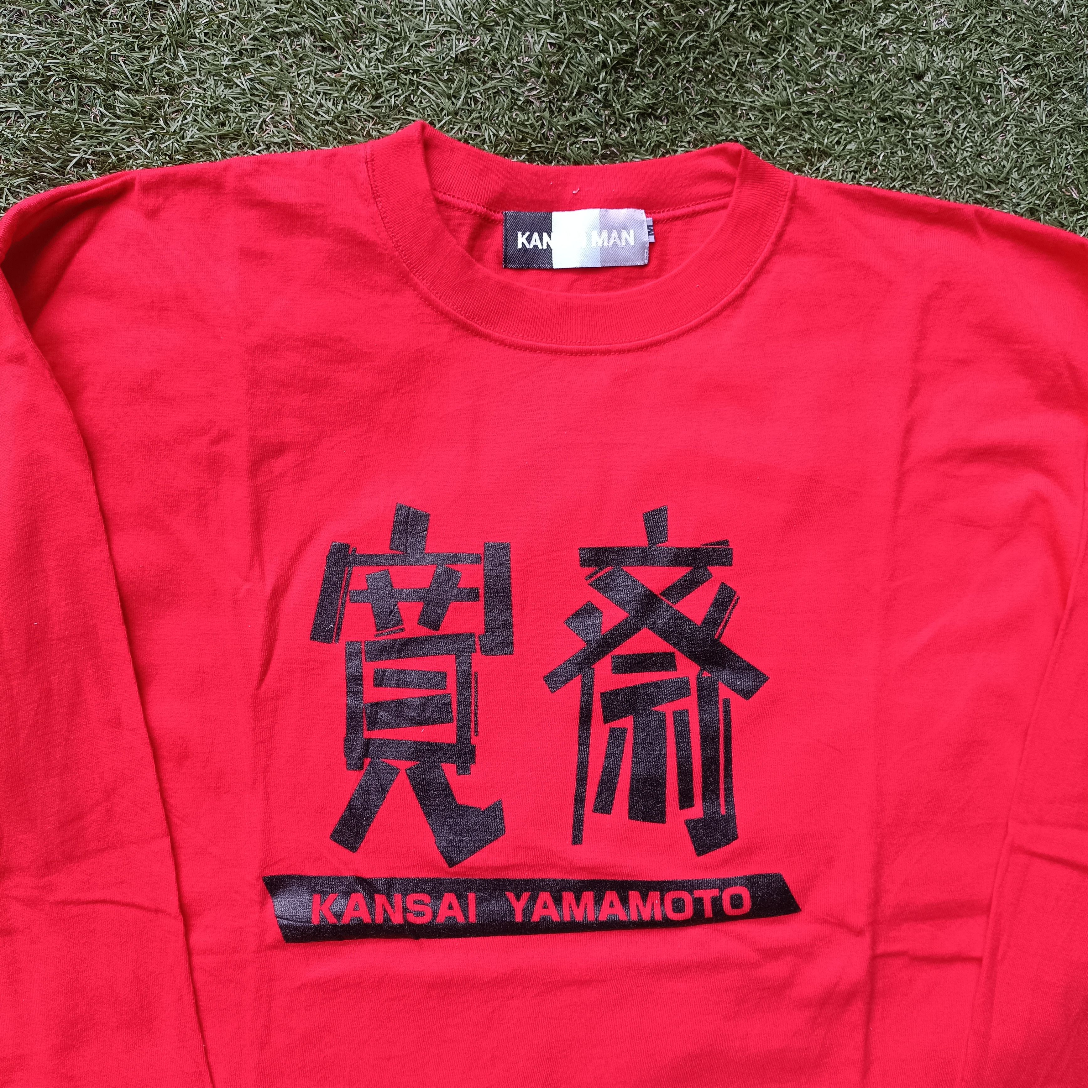 Japanese Brand Vintage Kansai Man Long Sleeve T-shirt Size US M / EU 48-50 / 2 - 2 Thumbnail